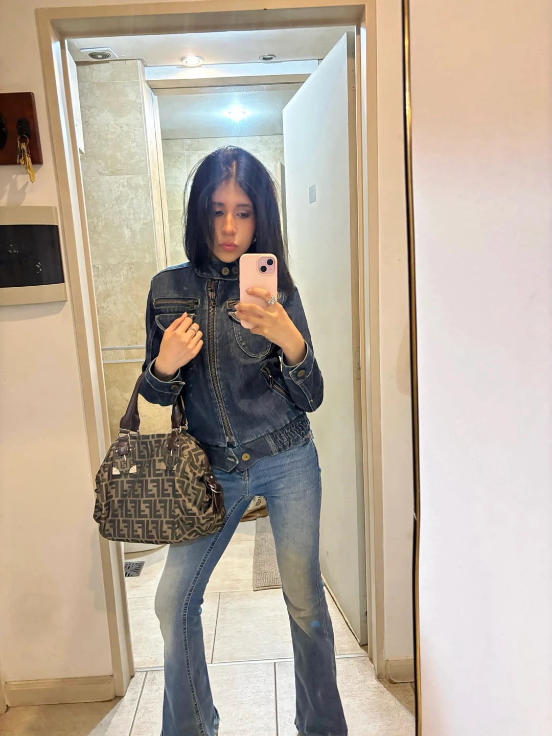 denim + fendi